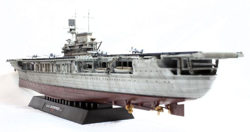 MENG U.S. Navy aircraft carrier Enterprise (CV-6) 1/700